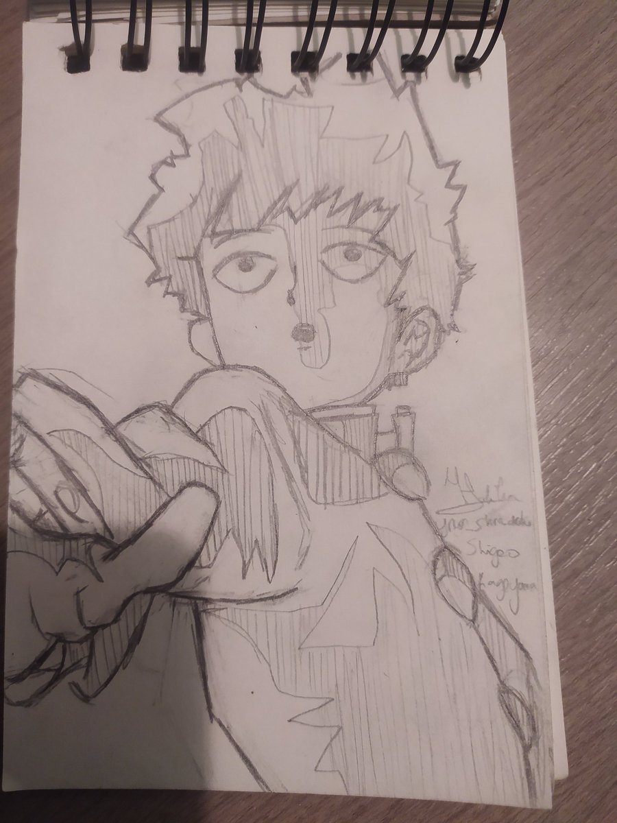 ynsynsynsyns1's tweet photo. Shigeo #mobpsycho100 #Shigeo #draw #drawing #anime #manga https://t.co/on2aogyVgL