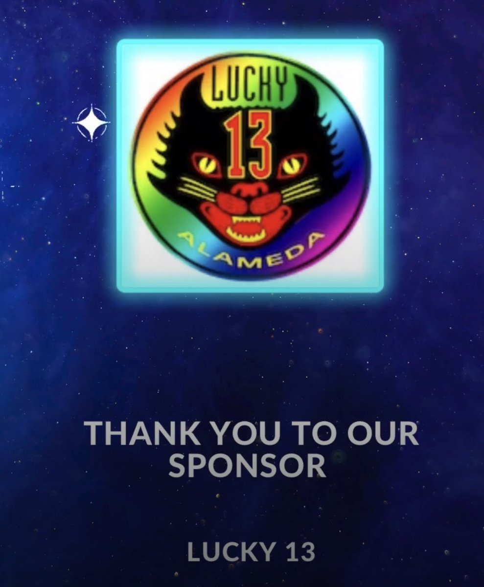 AlamedaPride's tweet photo. 📣Spotlight on Sponsors!📣
We love our Blue Level sponsors; Lucky 13 and the Alameda Chamber &amp; Economic Alliance 
🙌🙌🙌🙌🙌🙌🙌🙌🙌 https://t.co/EYBOU0oGVY