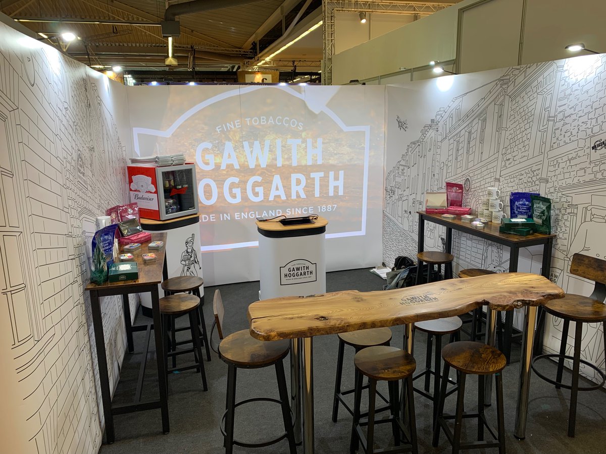 GawithHoggarth's tweet photo. Gawith Hoggarth & Co attending Inter-Tabak Dortmund. Great to meet our over-seas distributors and make new connections and seek out new opportunities.
#intertabak #Dortmund #pipesmoking #pipetobacco #tobacco https://t.co/uyoyJS2Xmh