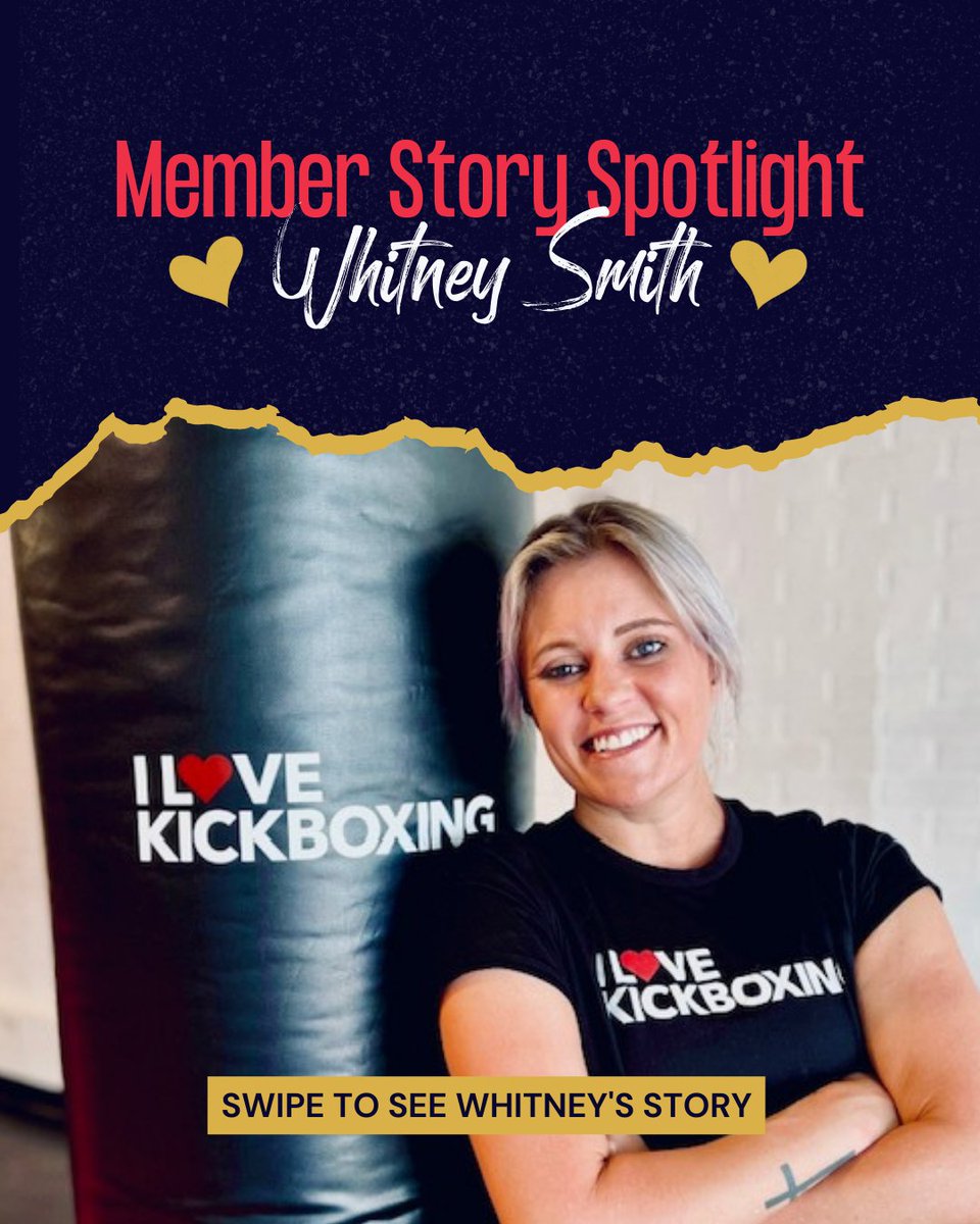 ilovekickboxing's tweet photo. At ILKB, we know that we are stronger together. 💪 Take it from ILKB Jacksonville-Mandarin member Whitney, who found strength and motivation in her fitness community. ⁠
⁠
SHARE YOUR STORY:

https://t.co/yCMojWkgcU https://t.co/FquZHZuE0x