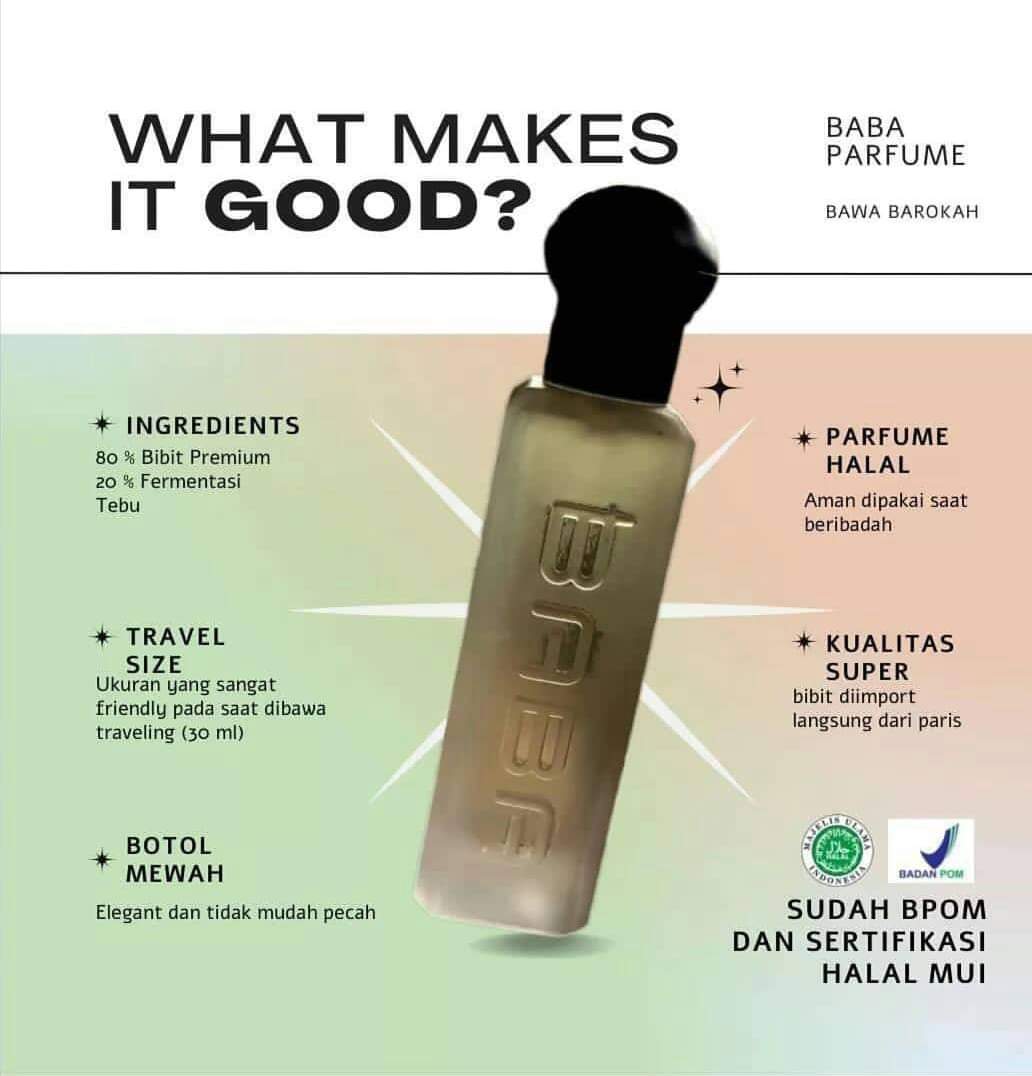 MichelleFerra's tweet photo. Pasti sebagian ada yang udah tau BABA parfum? Atau ada juga yang belum tau? Aku mau rekomendasiin parfum ori non alkohol nih! Wangi nya macem" mendekati ori nya. Kalo ada yang mau pesen, cus langsung aja DM atau comment ya.Bisa di cek gambar nya yaaa! #babaparfum #parfumori https://t.co/6ZP3hjNNRd