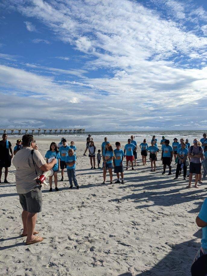 .<a href="/OurOcean/">Ocean Conservancy</a>'s Florida Conservation team was thrilled to be present at #FLFinFest as sponsors of the Education Village this past weekend!🦈

The same weekend of the #InternationalCoastalCleaup, #FLFinFest also hosted a cleanup on #JaxBeach. 🏖

Many thanks to all who joined us! 🌊