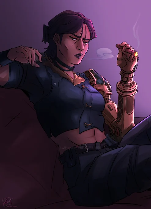 sevika.. ma'am #arcane 