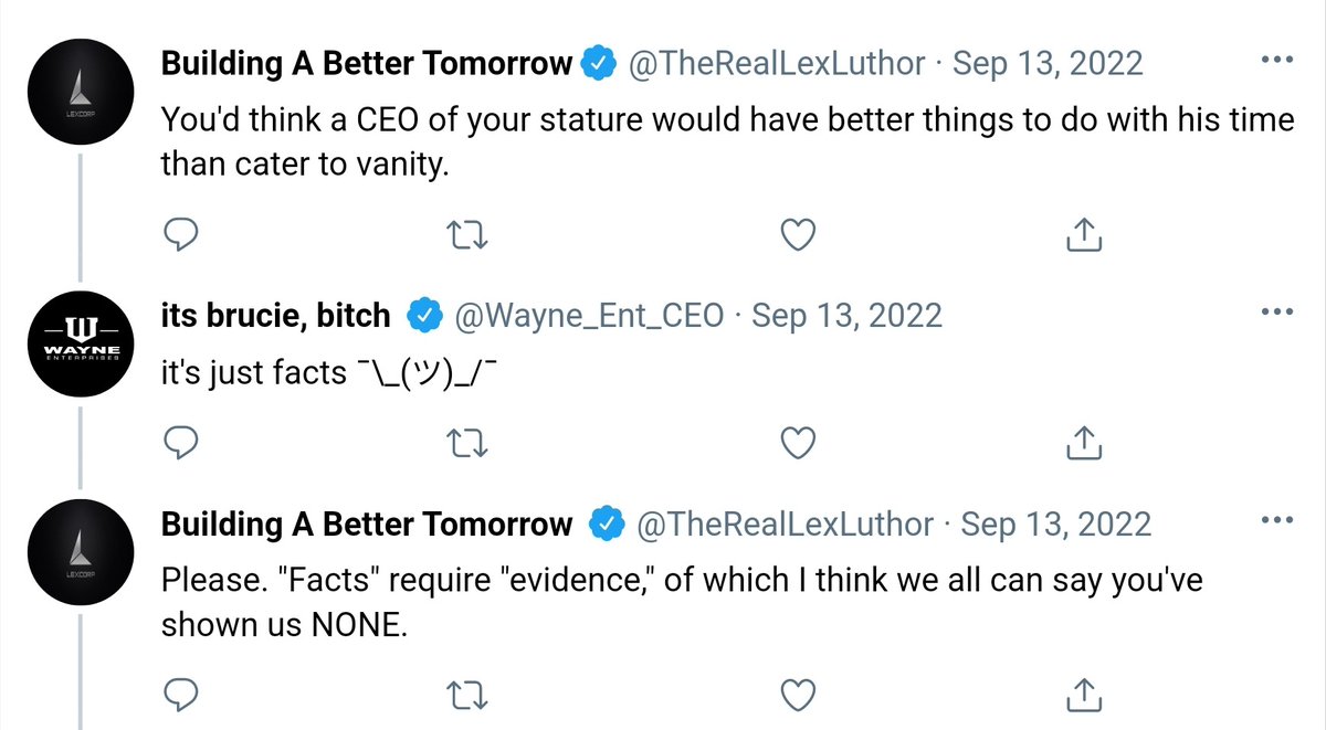 br_uwu_cewayne's tweet photo. (round twoooooo)

Brucie Wayne just fully publically and on the company's official Twitter account at some point probably: look its not my fault im so fuckable https://t.co/w3anyKZ3wc