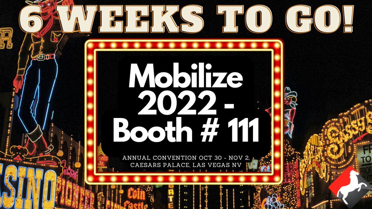 TaxiCharger's tweet photo. We’re gearing up for the Mobilize Annual Convention 2022 in Las Vegas! Make sure to stop by our booth #111, we can't wait to see you there. https://t.co/CbOzdsxmqq