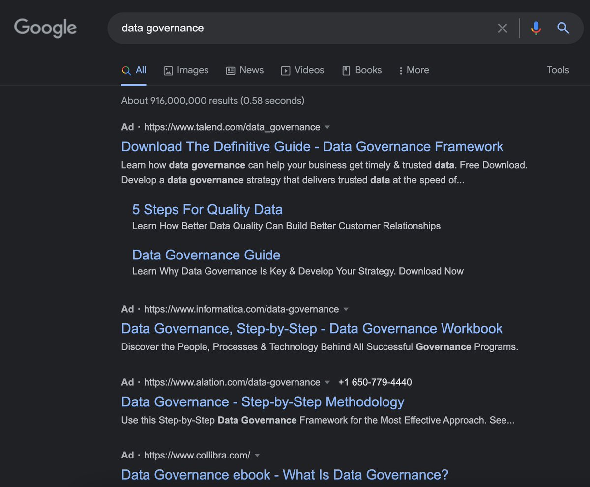 mahdi_b's tweet photo. This is new to me. You need to scroll almost two pages in Google before you see result that is not an Ad. https://t.co/iq9MMrkicV