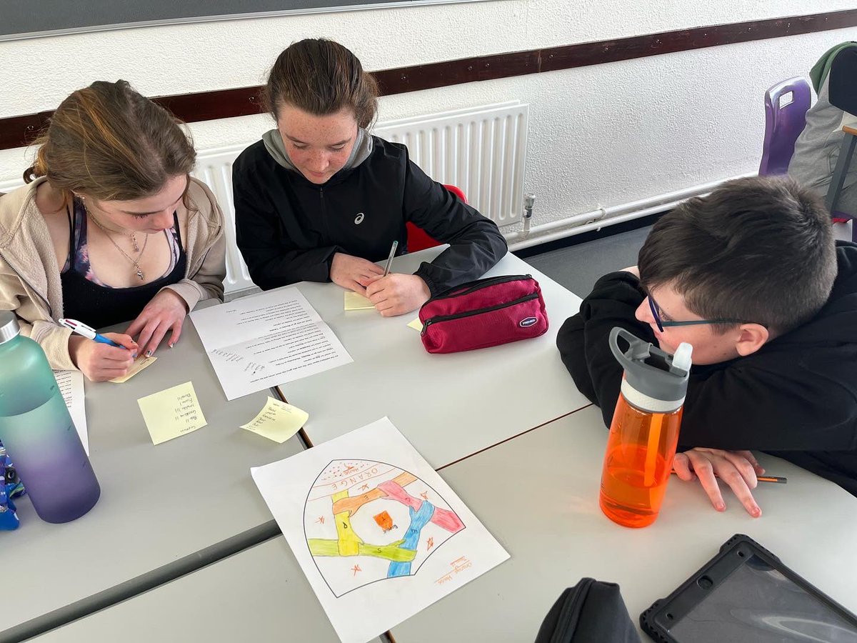 galwayetss's tweet photo. Lots of team building activities to start PBL week at GETSS 🎉

Students are grouped according to their houses which will hopefully give them the opportunity to become more familiar with each other’s names, skills, hobbies and personalities 🙂

@EducateTogether https://t.co/BjvCyffMRK