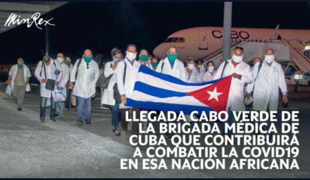El contingente Henry Reeve humanistas y solidarios por convicción;en la primera línea de combate enfrentado pandemias y desastres naturales.
#CubaCoopera #CodigoSí #CubaEsAmor <a href="/cubacooperaven/">Brigada Médica Cubana en Venezuela</a> <a href="/AdanVillavicen5/">Adan Villavicencio Guzmán</a> <a href="/altunaga_perez/">Esthet Perez altunaga</a>
