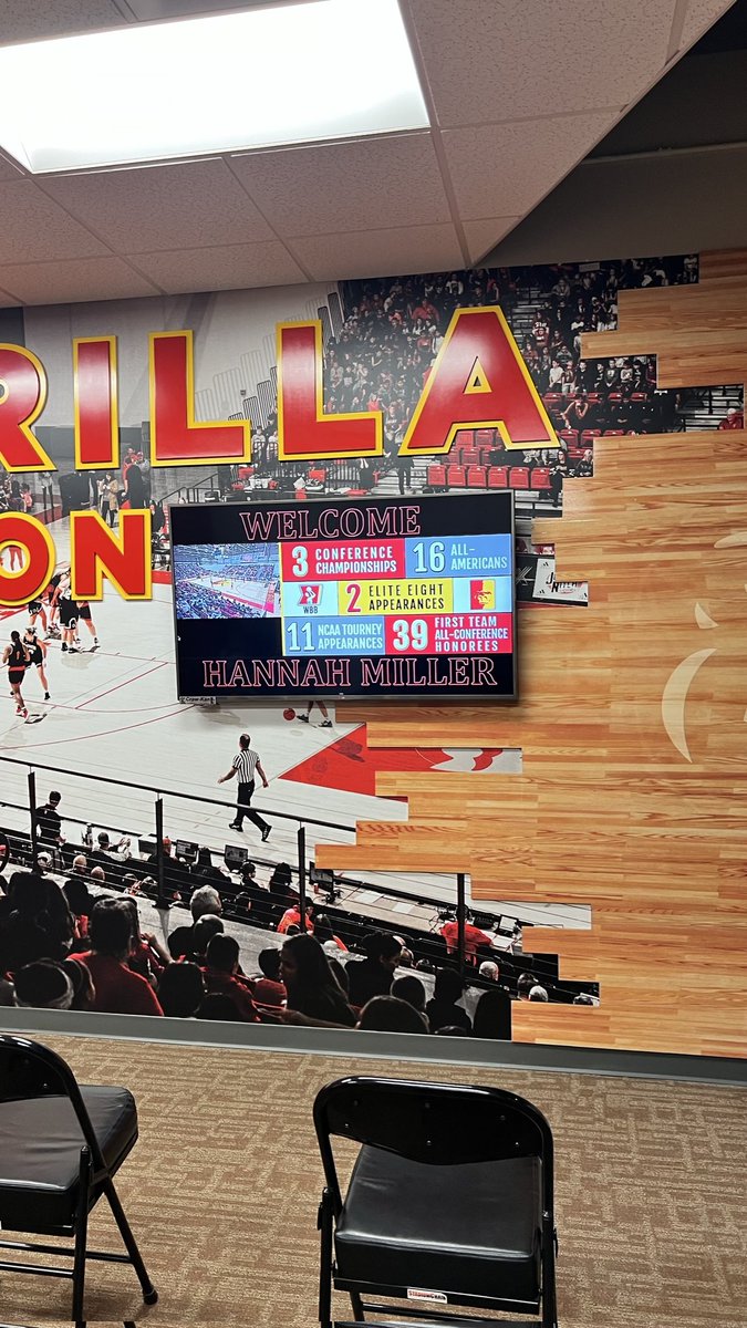 Millerfam16's tweet photo. 2023 PG @HannahMiller_23 received her 1st offer from D2 @GorillasWBB . When ask how was her Visit she said the Facilities similar to D1 schools and the coaching staff made her feel comfortable and at home. @PrepGirlsHoops @PGH_Georgia @SheGotGame7 @InsiderExposure https://t.co/Um6h8GmAjR