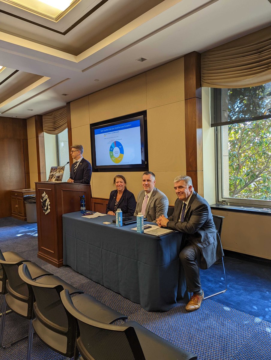 Mayor Mark Shepherd of <a href="/ClearfieldCity/">Clearfield City</a>, UT representing NLC and advocating on Capitol Hill alongside <a href="/NACo/">El Gran</a> and <a href="/GFOA/">GFOA</a> on the importance of preserving tax-exempt municipal bonds as a means to sustainably finance capital projects in America's cities, towns and villages.