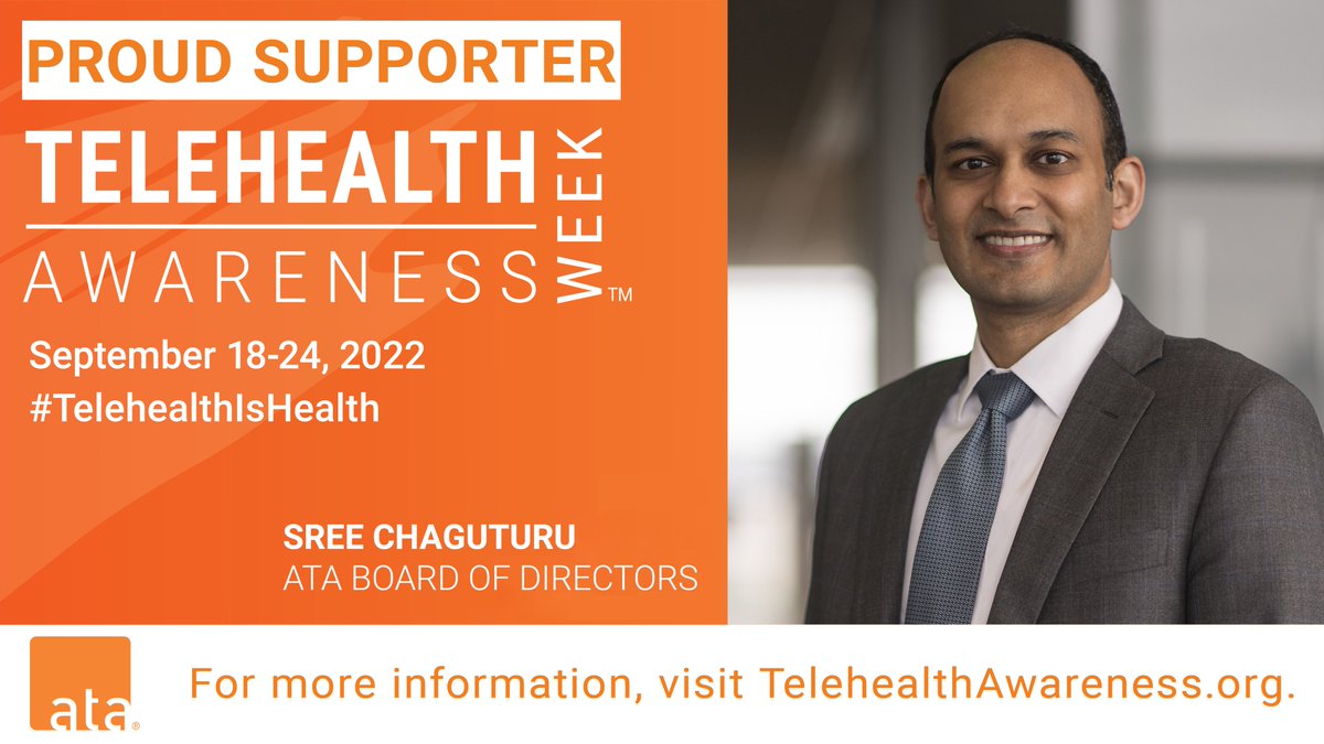 Telehealth Awareness Week spotlights the value of #telehealth and virtual care. Learn how to join us in building #TelehealthAwareness: telehealthawareness.org #TelehealthIsHealth