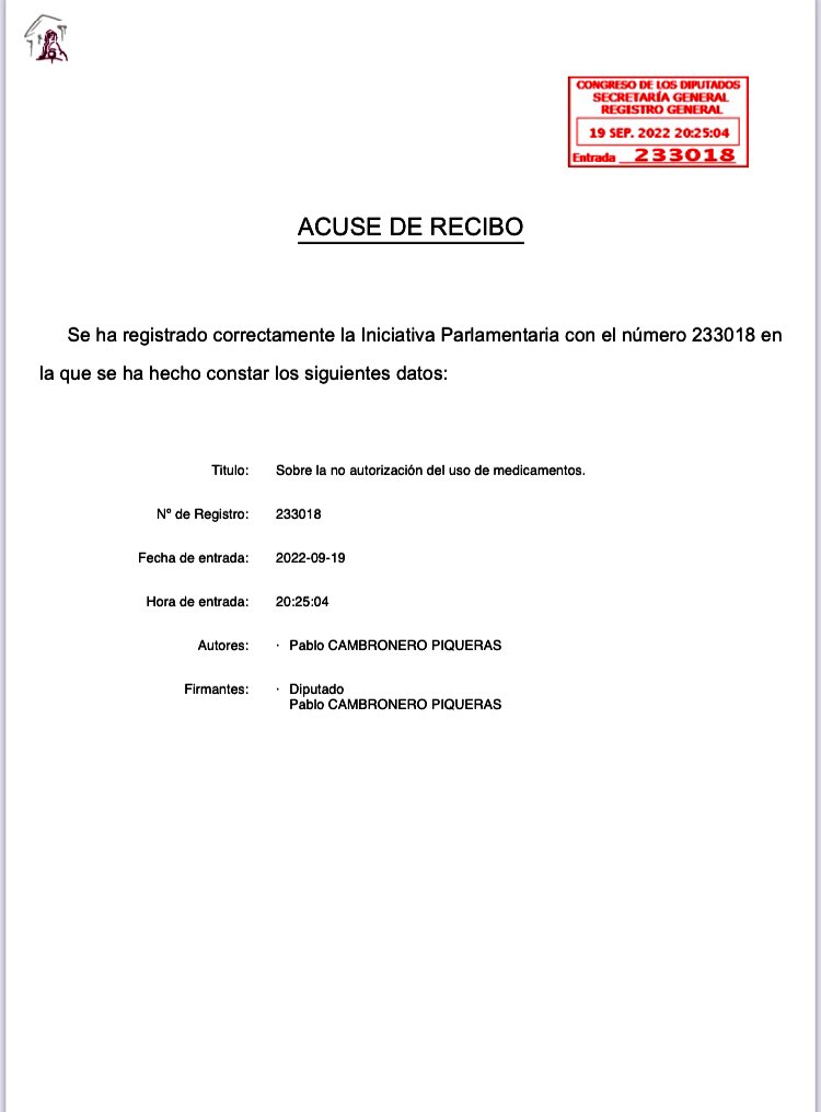 PabloCamPiq's tweet photo. 🔴 Buena pregunta de una muy buena colaboradora.

¿Por qué El Gobierno de @sanchezcastejon no autoriza el uso de medicamentos aprobados por la Agencia Europea del Medicamento @EMA_News?

Podrían mejorar la vida de pacientes con cáncer, otras enfermedades crónicas y autoinmunes. https://t.co/IRISNyB3Z8