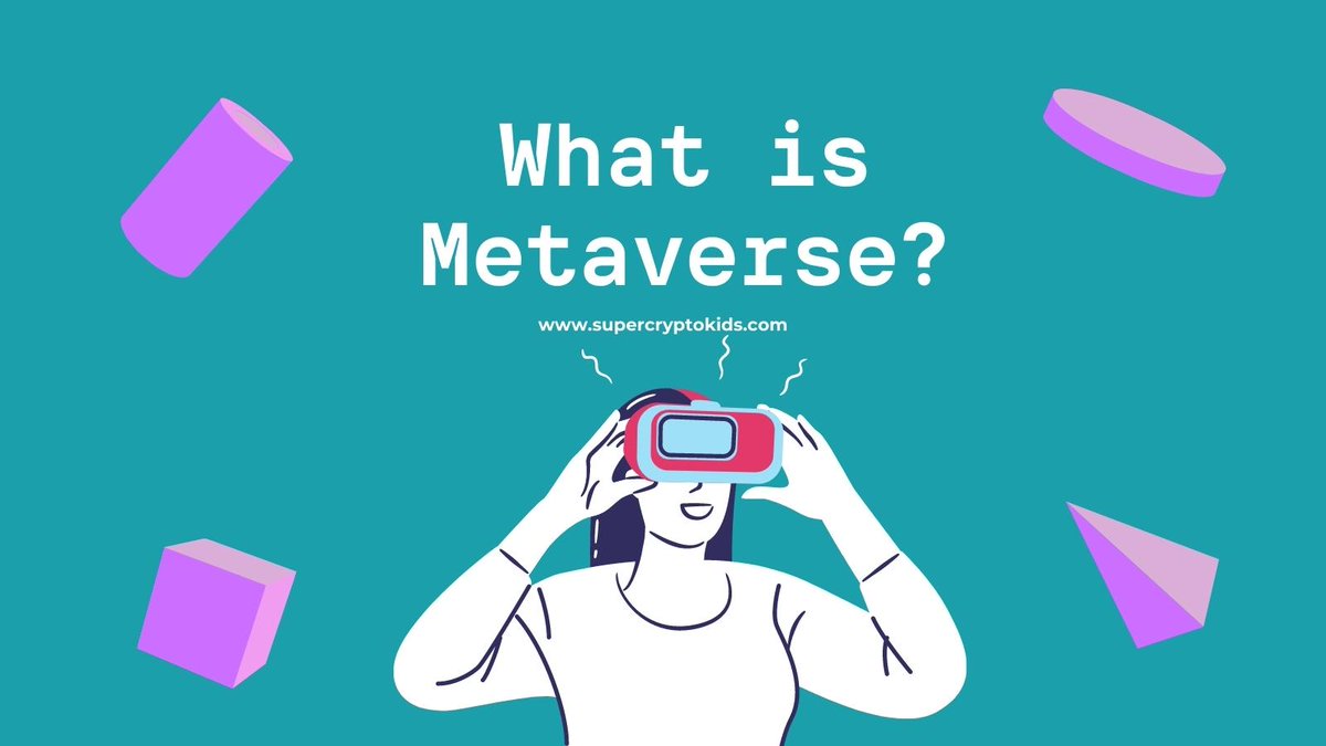 SuperCryptoKid2's tweet photo. Metaverse is a digital landscape that enables teachers and students to meet in the digital space. This technology has led to easy access to education. Retweet if you agree!

#Mondaymotivation #Finance #Education #financialLiteracy #MONEY https://t.co/SFNyIkM3VE