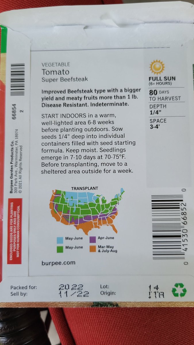 johnrozum's tweet photo. @BurpeeGardening Here's the packet. Really curious to see if anyone else had this issue or if it's something else. https://t.co/FZCOpGsUxx
