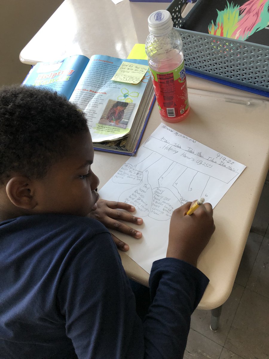 Mr. Myer (@mrmyerteaches) on Twitter photo These fifth graders are putting in the work! They created their own graphic organizers to help determine the main idea and supporting details. <a href="/JohnnycakeElem/">JohnnycakeElem</a> These fifth graders are putting in the work! They created their own graphic organizers to help determine the main idea and supporting details. <a href="/JohnnycakeElem/">JohnnycakeElem</a>