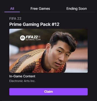 chiofsteel's tweet photo. Checked out my Prime Gaming Loot and upon first glance, legit thought @SimuLiu found another medium to make his mark! #FIFA22 #oksimu https://t.co/L2hQgFVBTT