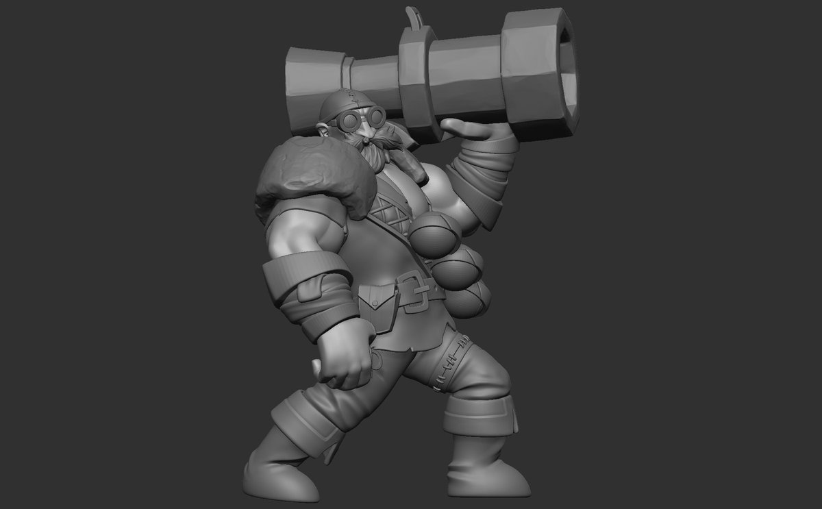 Posing Ronan! Let me know what you think so far :)

Concept by the amazing <a href="/PhillipZhangArt/">Phillip Zhang</a>