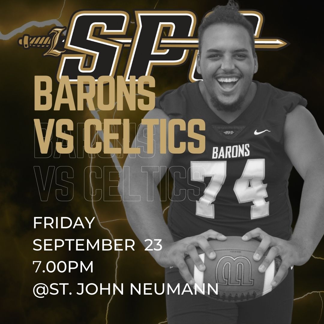 SpcAthletics's tweet photo. @Biggamebobby @Sjnceltics1 @SPCBaronsFB @SPCHSBarons https://t.co/JXbZITqlSV