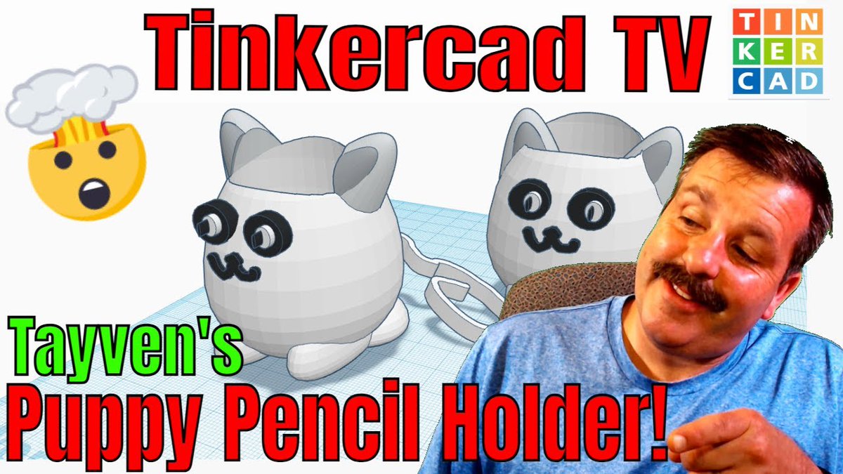 Tinkercad on Twitter "RT HLtinkercad Tinkercad TV presents a
