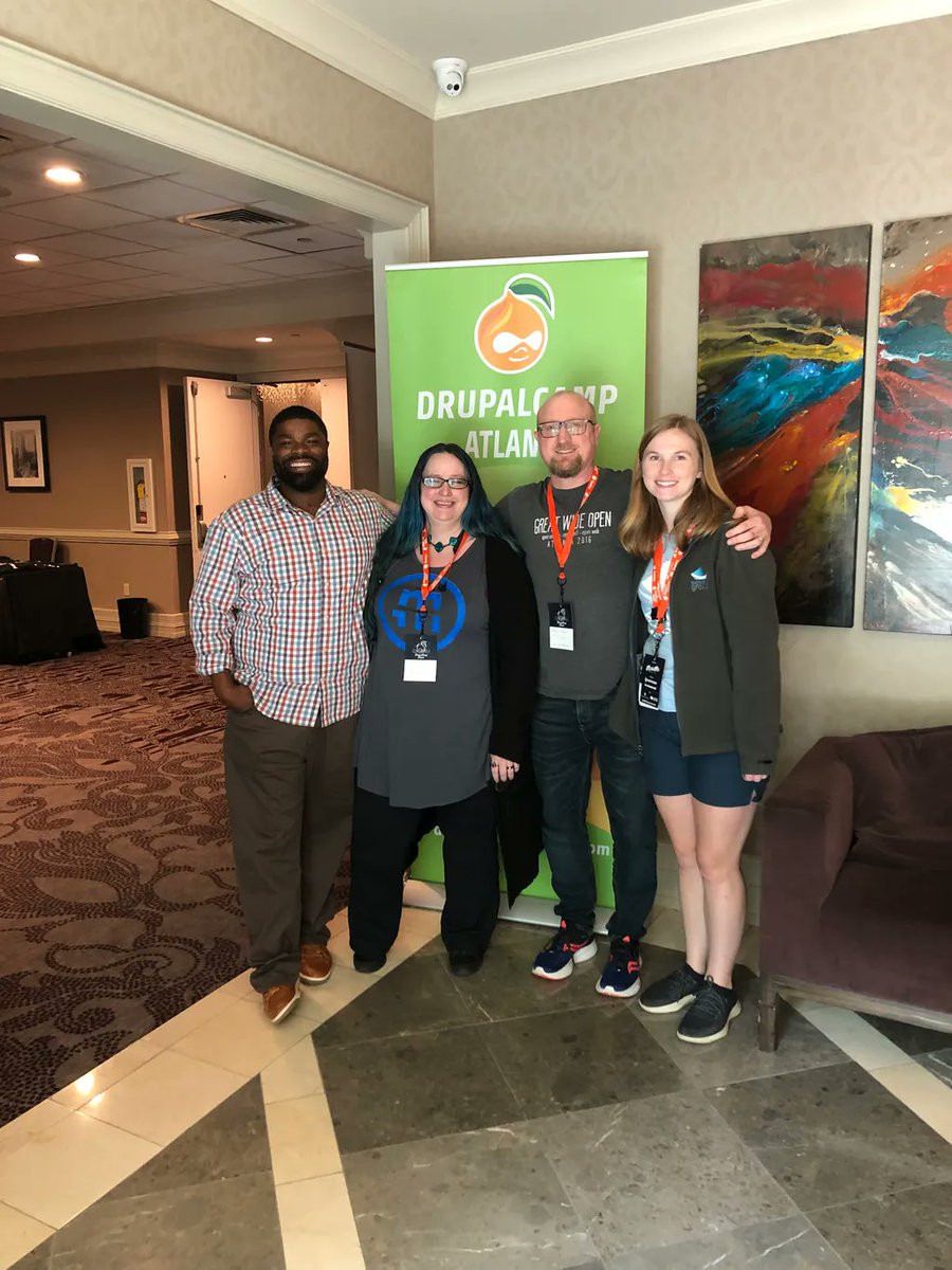 DrupalCamp Atlanta tweet media