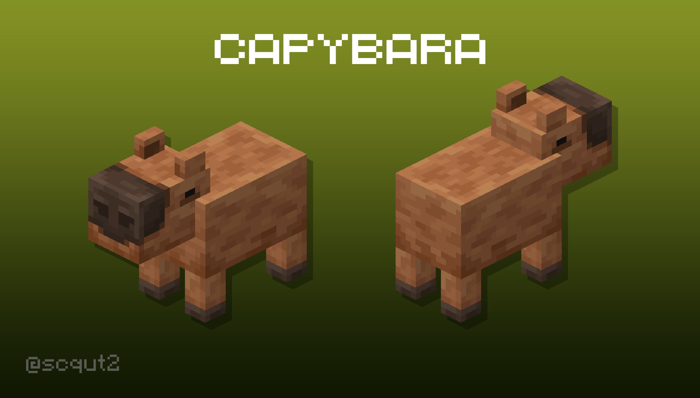 Capybara for Minecraft 1.19.1