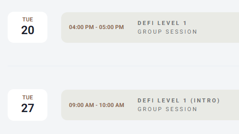 Kelly_StaySalty's tweet photo. @psychanon Finally back at it with 2 new DeFi coaching sessions scheduled!

The one TOMORROW will be a follow-on to the "Intro" class, and best for those who have ever attended @DefiningDegen or taken the initial coaching session. 

DM with any questions!
@BAYC2745 https://t.co/i82o7GaBas