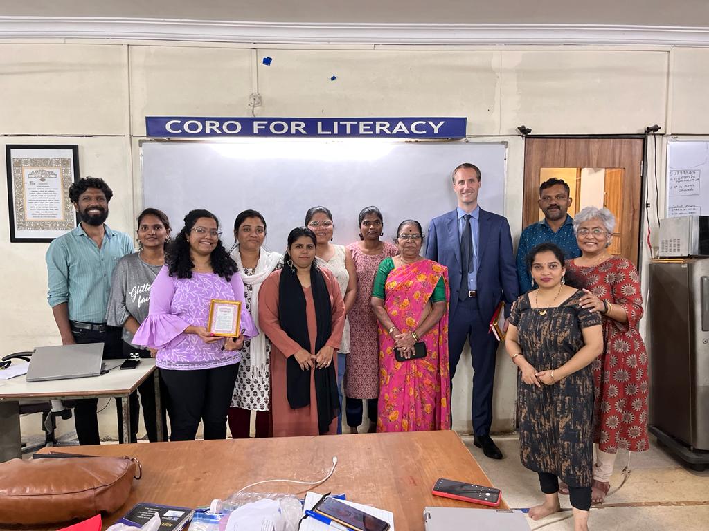 coro_india's tweet photo. Collaboration for Change.
Canadian Consulate visit to our office at @Chembur.
#coroindia
#Collaboration
#Grassrootmovement
#leadrshipwithin
#Canadianconsulate https://t.co/KimU5nBxZj