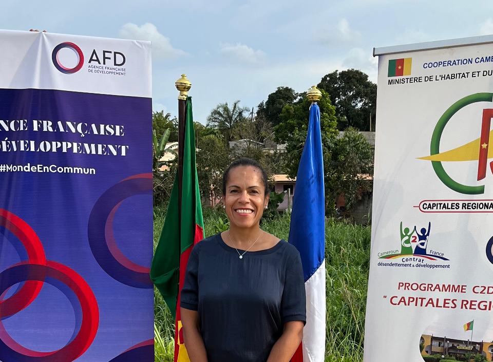 J’ai le plaisir d’annoncer ma prise de fonction en tant que directrice de l’AFD au Cameroun. 
Je poursuivrai la dynamique engagée par mes prédécesseurs, déterminée à contribuer au renforcement du partenariat entre le Cameroun et la France à travers l’@AFD_France #UnMondeEnCommun