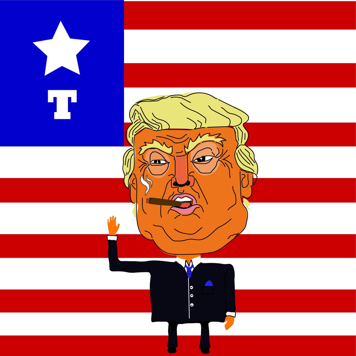 The Fugitive Trump tweet media