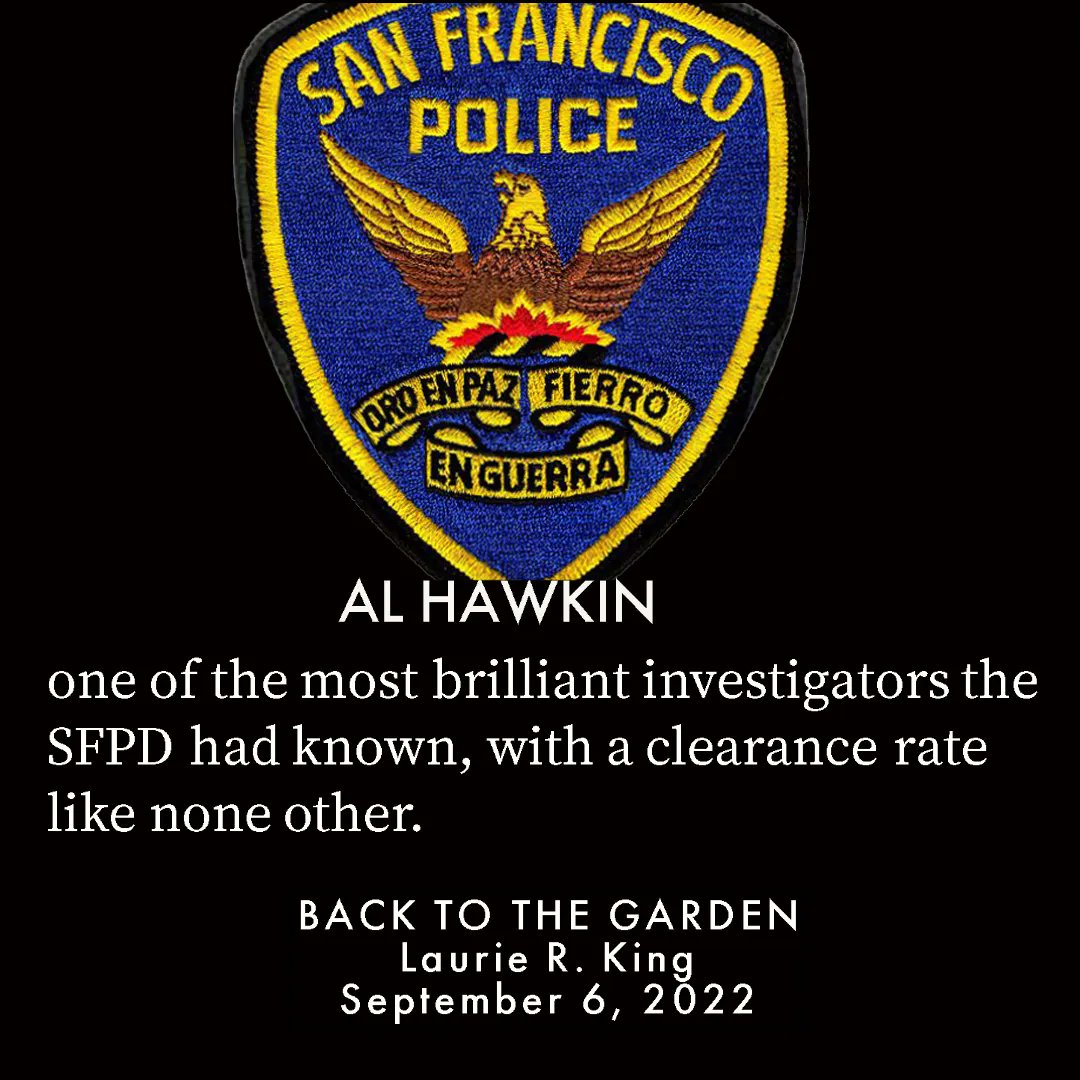 BACK TO THE GARDEN
#LaurieRKing
bit.ly/3eUAQTD