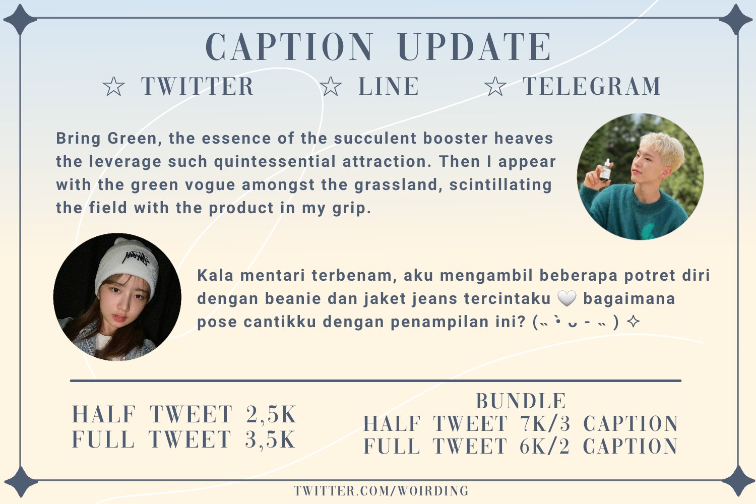 WORDING / Twitter