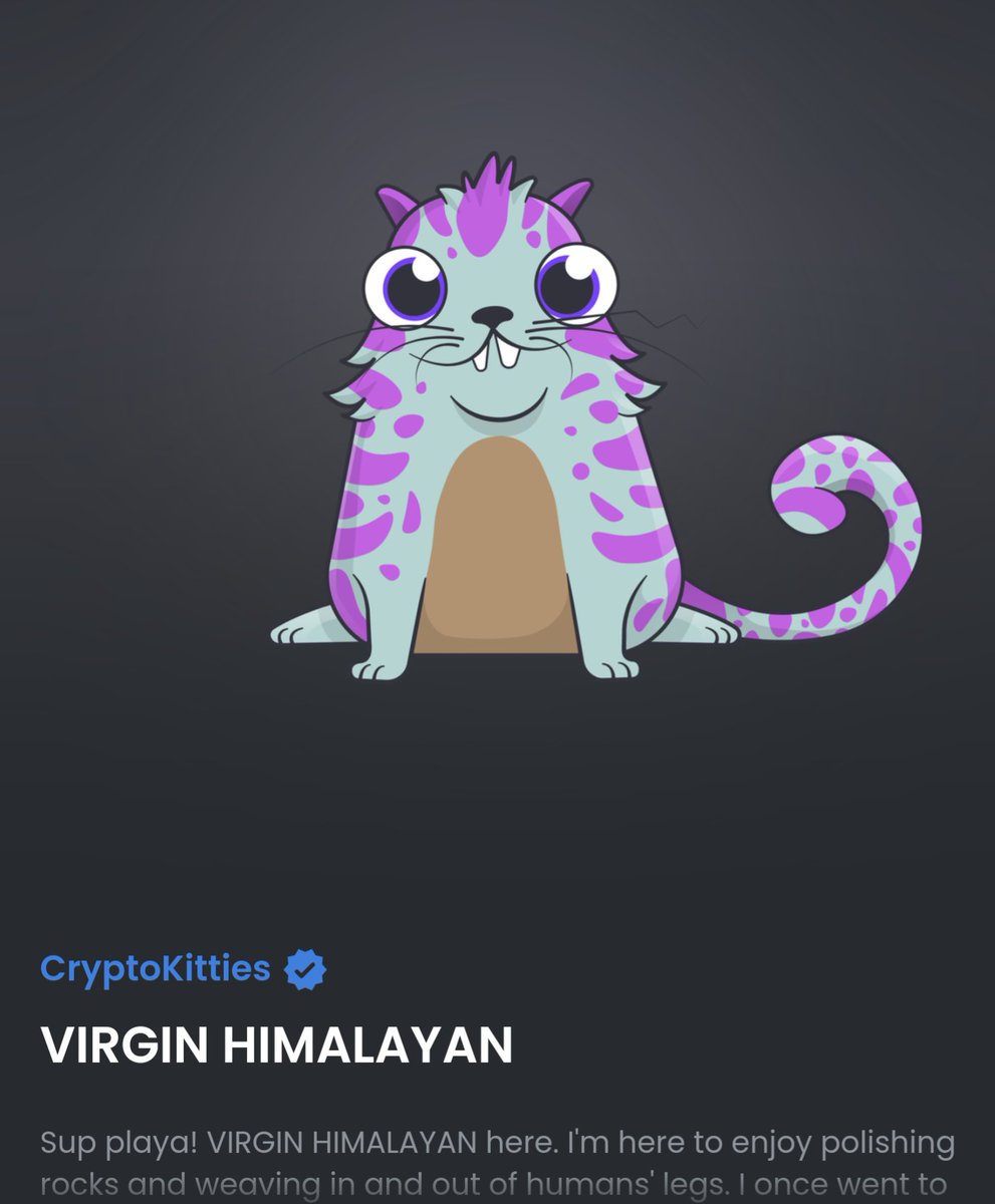 D0tSama's tweet photo. @opensea #EthertulipsLegacy #Mythereum #CryptoKitties https://t.co/cgRLW2sexA