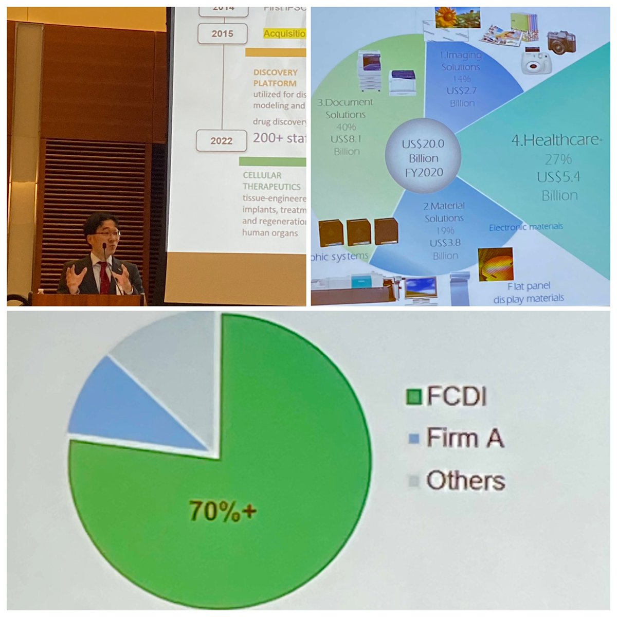 Tomoyuki Hasegawa, CEO of FUJIFILM Cellular Dynamics, explaining how the collaborative environment of the Madison biohealth ecosystem has accelerated the growth and success of iPSC therapeutics!