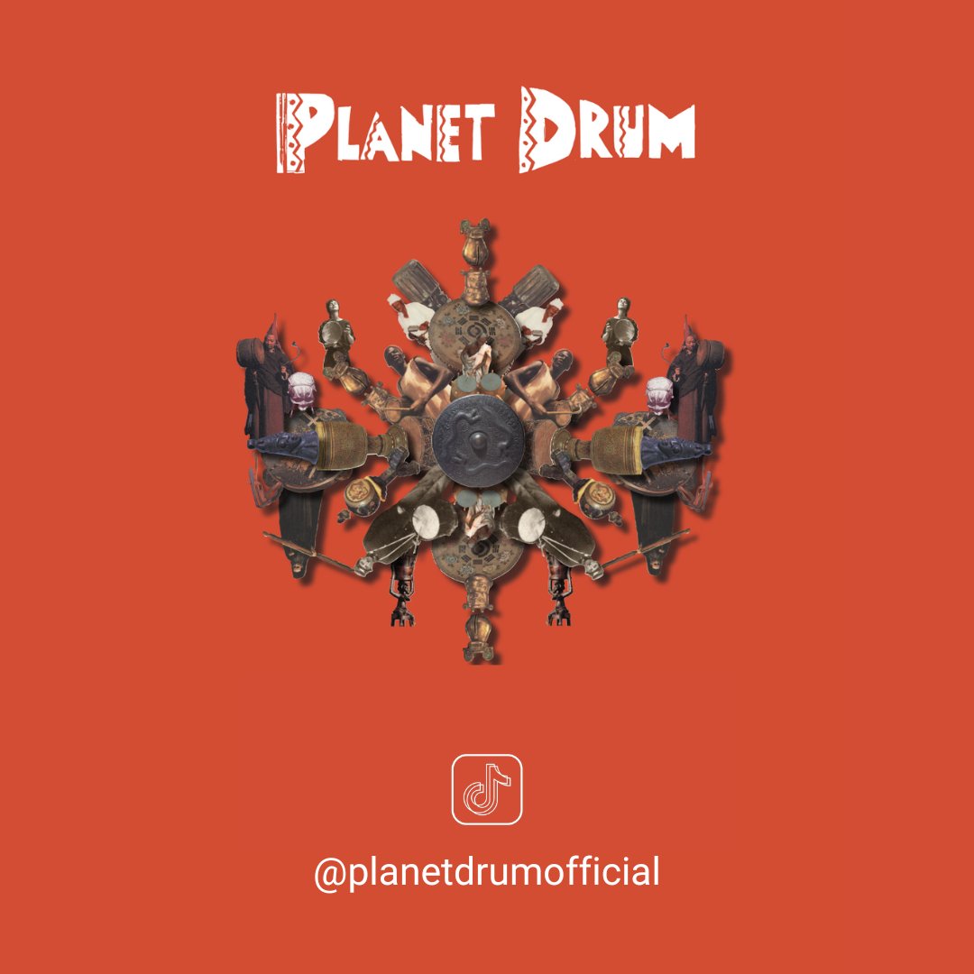PlanetDrumBand's tweet photo. Did you know we're also on TikTok? Don't miss out on new Planet Drum content, we'd love to see you there! #planetdrum #planetdrumreturns #worldmusic #worldpercussion #percussionensemble #globalmusic #drumming #drumcircle #drumsofpassion #alwaysinrhythm #percussion https://t.co/T3UUMztu7D