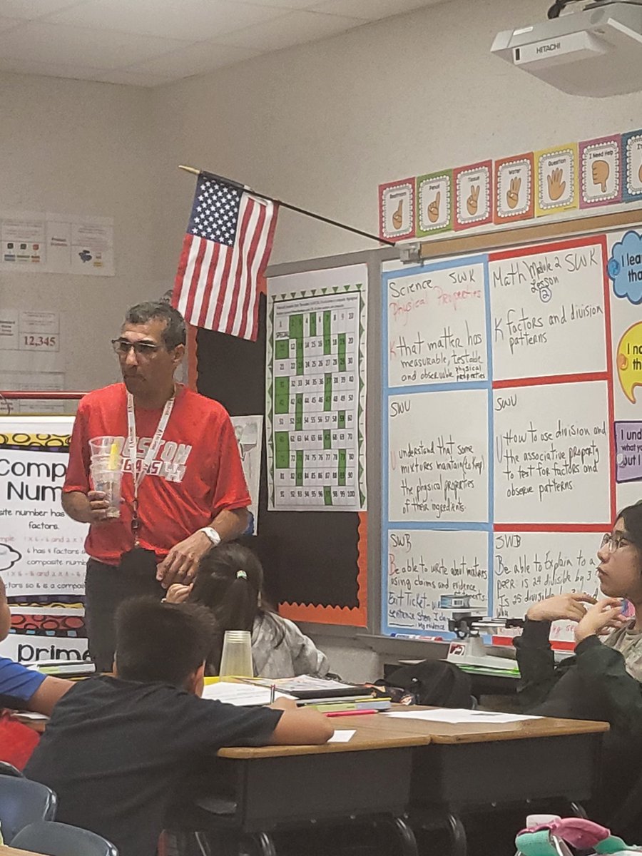 LaLlking's tweet photo. Is Mixture Day in @GuillermoLacom1  classroom today. Creating and investigating the physical properties of a mixture. @CypresswoodES @BakerDana2424 @TrentGJohnson #AldineConnected #teach4learning https://t.co/B2DYB2iwUk
