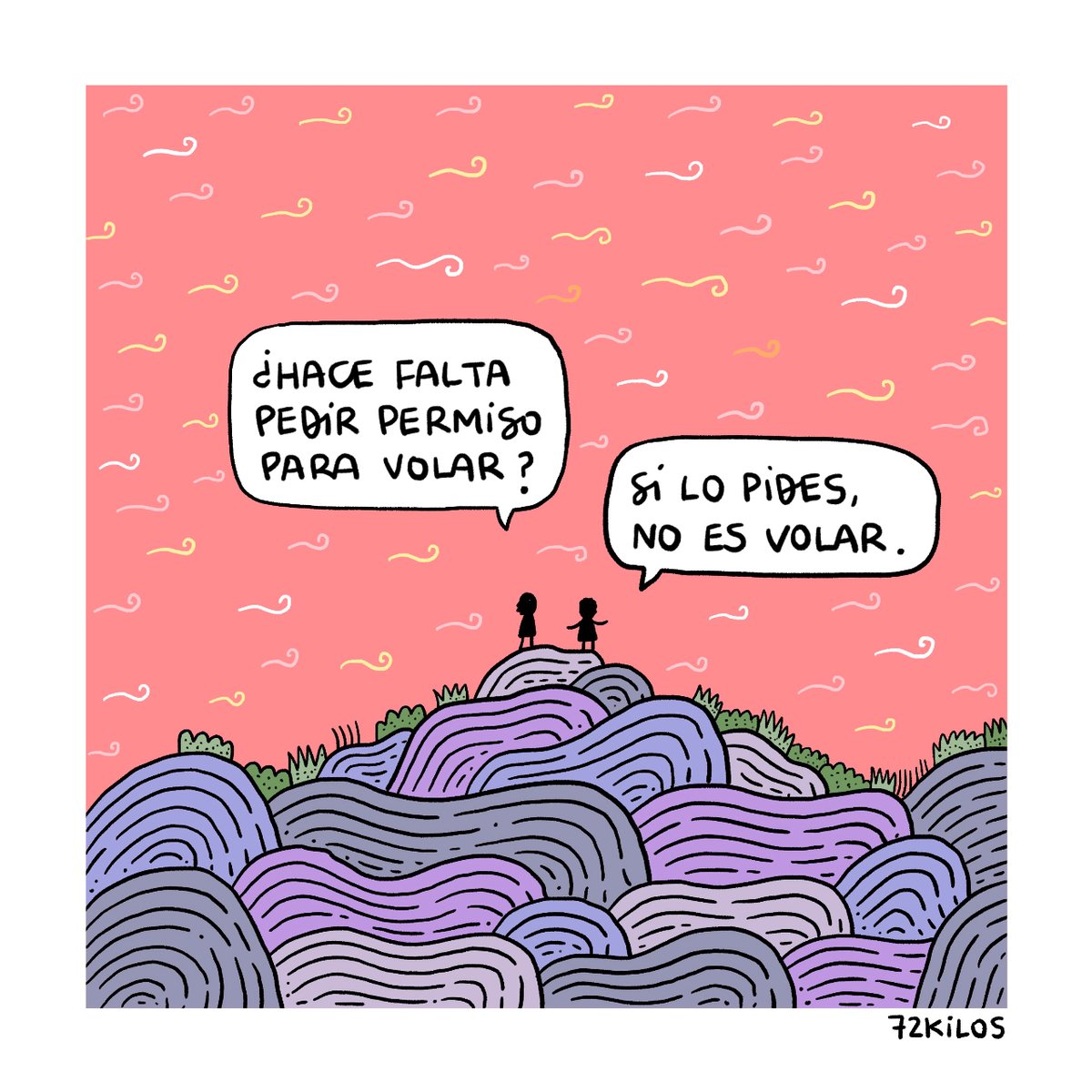 72kilos's tweet photo. Permiso para volar. https://t.co/9x65j9m8pV