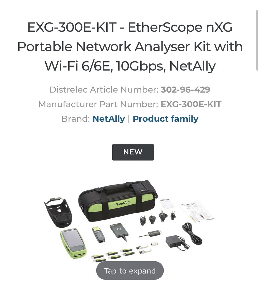 mrTeigen's tweet photo. This kit is 15000$ - be honest Wireless people, how easy was it to get this kit approved? ๐ This is like 4-5 trips to Cisco Live ๐คฃ #NetALLY #BackingRaymond and do I really need it, any comments on why would be nice. https://t.co/6mckBKaq1v