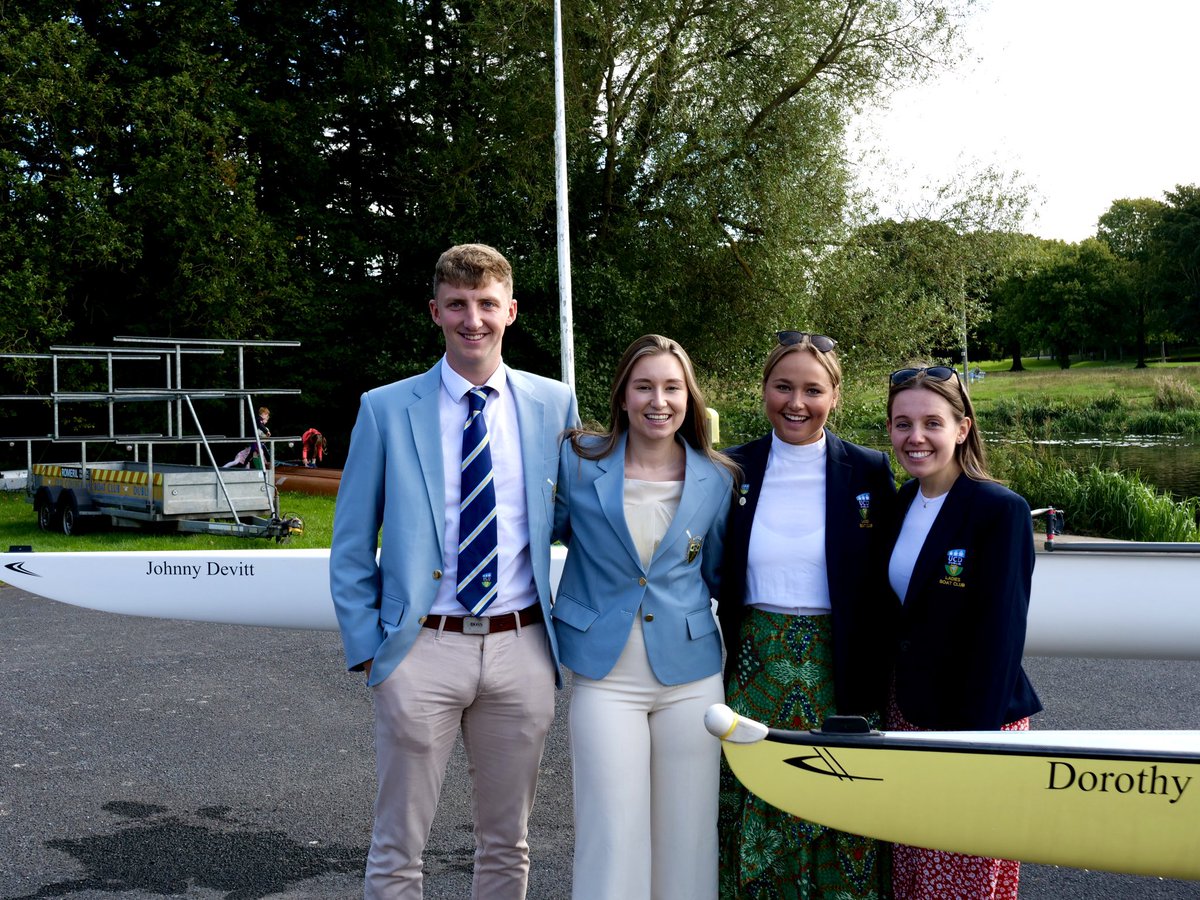 UCDBC's tweet photo. A very successful Gala Day at the boathouse on Saturday, celebrated with many current and past members as well as family and friends. 

Four boats were named by the club - Johnny Devitt, Dorothy, Ad Astra and Cothrom na Féinne. https://t.co/DaLoEuGmro