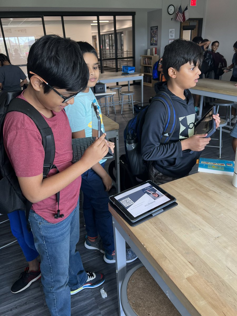 MsAlyssaGrant's tweet photo. I couldn’t be more proud of one of my learners starting his own Reading Club and his peers eagerly asking to join!! 📚 #westfam @CMSWestWrangler https://t.co/Qi2mwfiefr