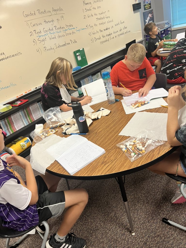 We used the Inquiry Design Process to model and evaluate ways to separate trail mix <a href="/mambrinosteam/">STEAM Academy at Mambrino</a> <a href="/granburyisd/">Granbury ISD</a>. 🧠🤔💡💥 #plantgrowbloom  #sciencerocks #10houses1family