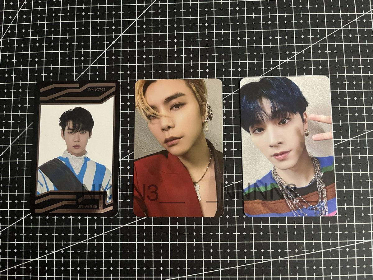 _NNNN3__'s tweet photo. ˗ˏˋ พร้อมส่ง ˎˊ˗   การ์ดบั้ม

☆ โดยอง universe การ์ดดำ 80฿
☆ จอห์นนี่ resonance arr  ver. 50฿
☆ เซียวจวิ้น universe jewel ver. 50฿

📮30/50
💌สอบถามเพิ่มเติ่มdmได้เลยคับ
#ตลาดนัดnct #ตลาดนัดอซท https://t.co/C4Ao3OPukz