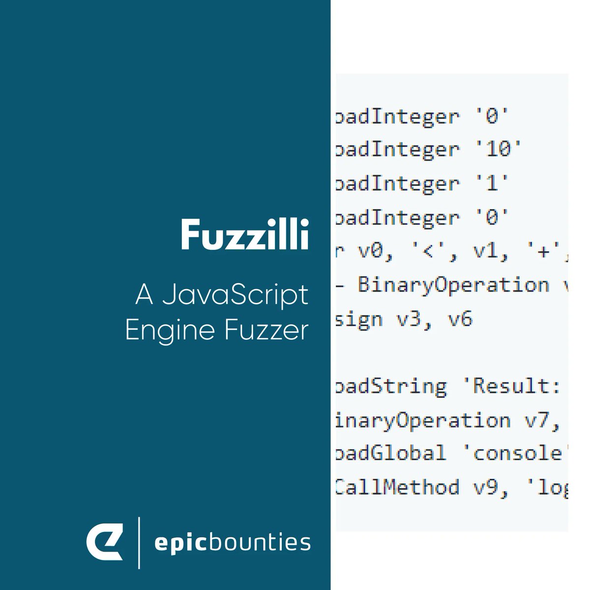Let´s jump directly to fuzzing tools with fuzzilli, not the pasta but the tool., a guided fuzzer for dynamic language interpreters based on a custom intermediate language ("FuzzIL") which can be mutated and translated to JavaScript 🔎📋 . buff.ly/2TncEsC