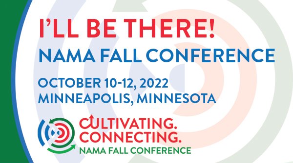 johnrozum's tweet photo. See you in Minneapolis for NAMA Fall Conference! Hotel cutoff is this Friday!

 #NAMAFALL22 https://t.co/niT7Cj2kYw