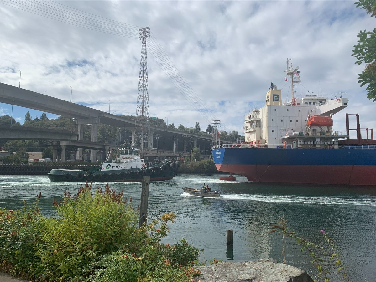 We were thrilled to celebrate the re-opening of the West Seattle Bridge at Terminal 18 park. The WSB is not only a critical access point for residents, but a major freight connector for our ports. Thank you to all our partners that came together to complete this major undertaking