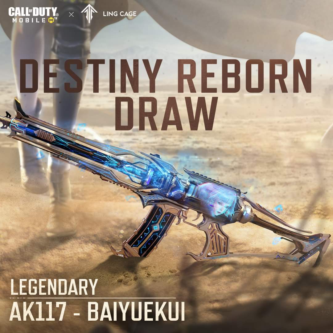 'Destiny Reborn Draw' is returning to the Garena version. ✅️ #CODMobile