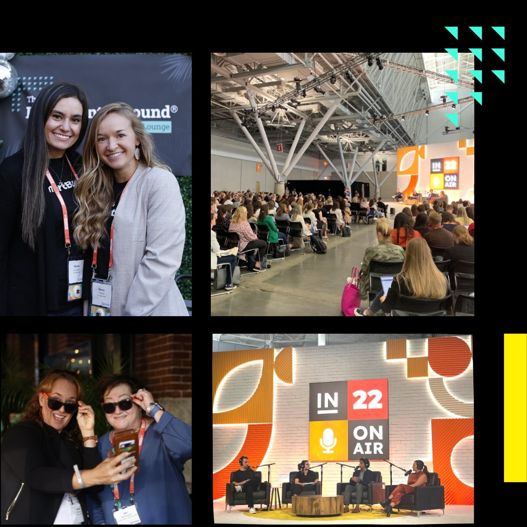 SmartBugMedia's tweet photo. We had a blast at #INBOUND22 in Boston! 🎉

We came back feeling grateful, inspired, and excited to share all that we’ve learned.

Here are just a few highlights from a SmartBug’s POV at INBOUND ➡️

#IntelligentInbound #HubSpotPartner #SmartBugXINBOUND https://t.co/OMy5OZFLC8