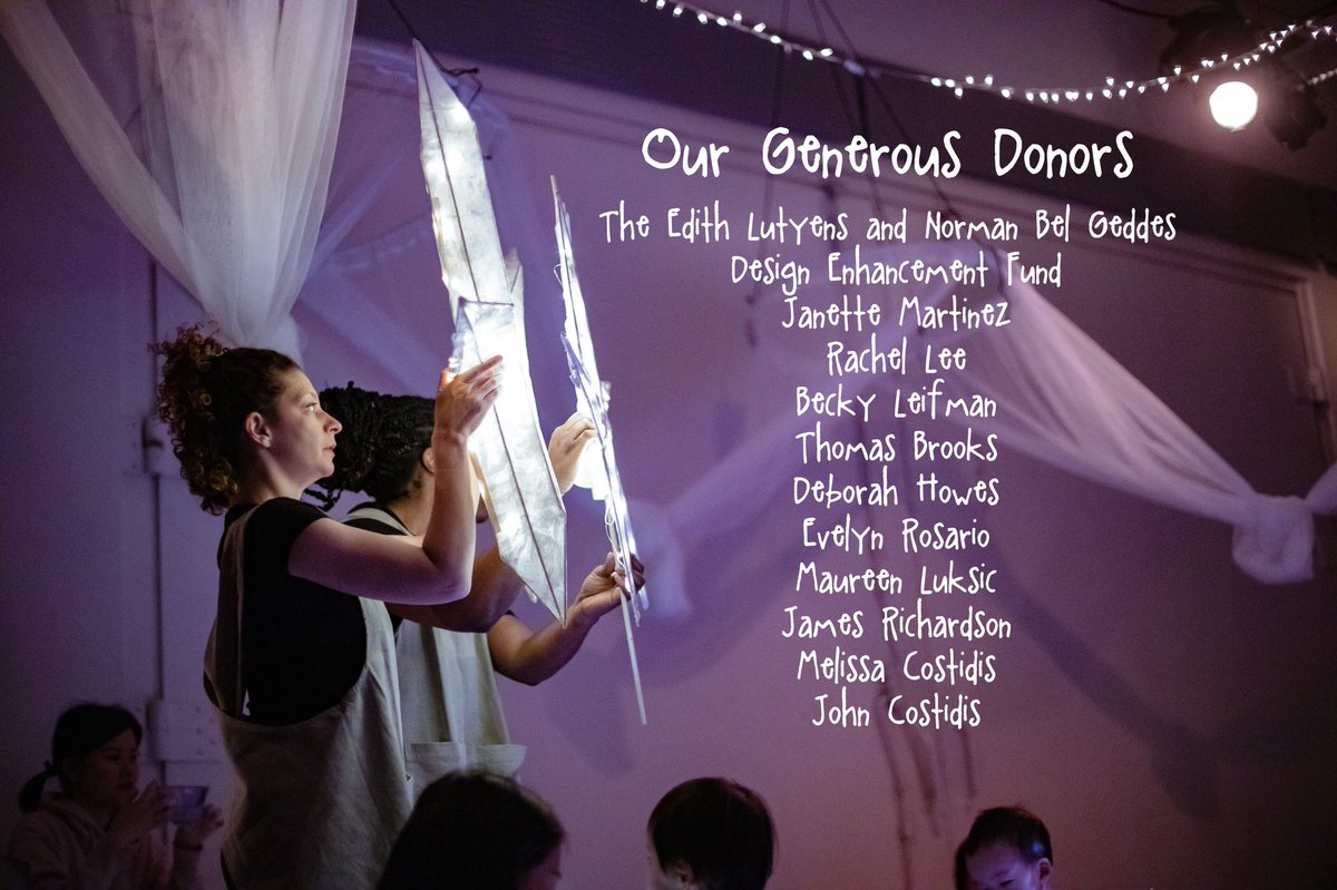 Shoutout to our generous donors! We’re doing a big push to raise $2000 for our Shakespeare’s Stars fundraiser by November, so please share this link secure.givelively.org/donate/spellbo… and help us get there! #tya #donations