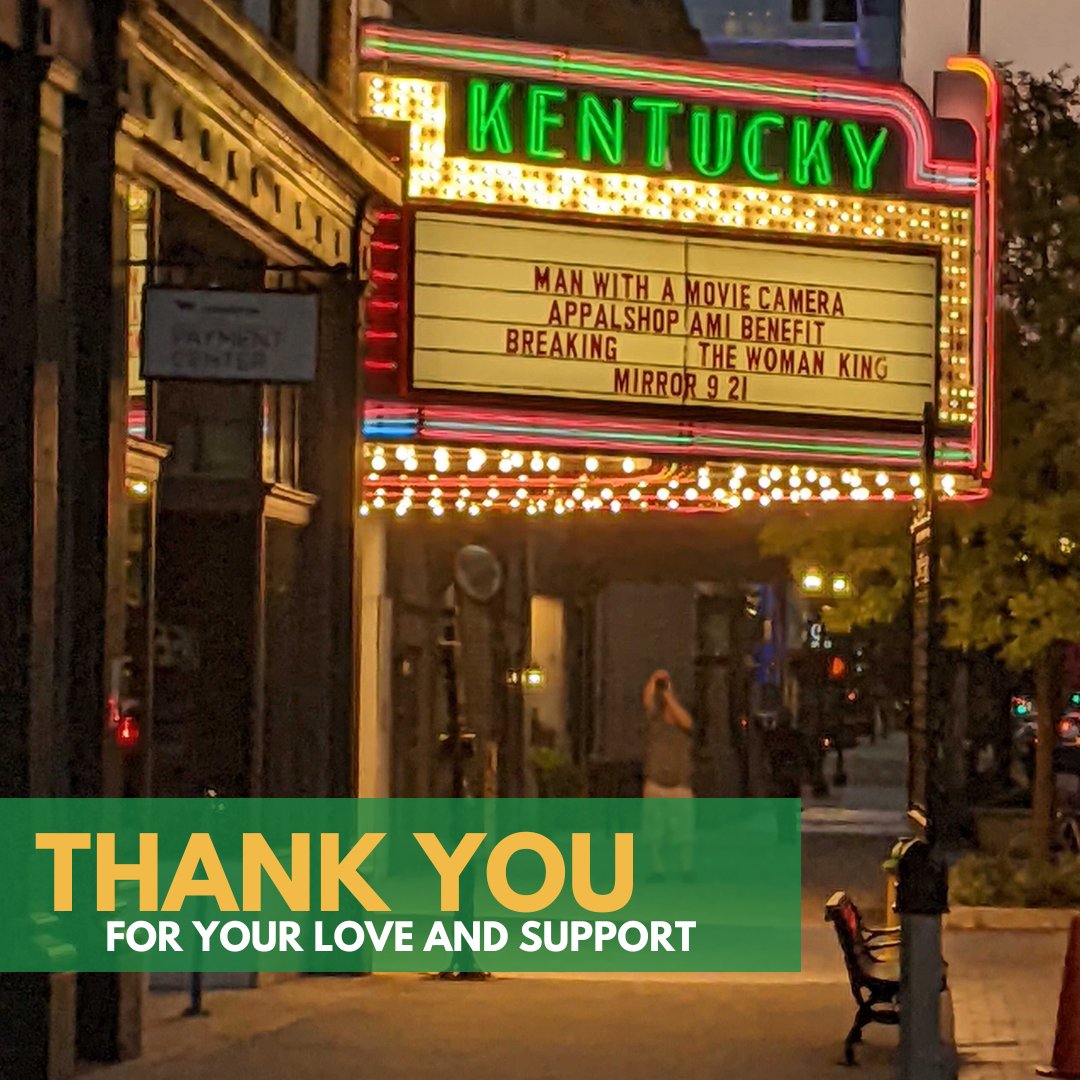 Thank you to all who showed up for us in Lexington this weekend - or who were with us in spirit - as we debuted the 2022 <a href="/AppMediaInst/">Appalachian Media Institute</a>  documentaries that were partially saved from the floodwaters in July, a day before their debut. 

Your support means the world to us. 

💚🙏