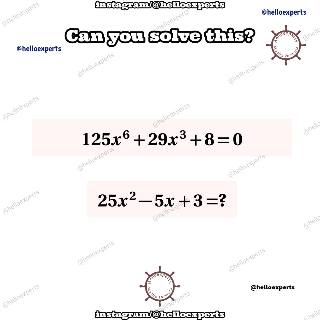 helloexperts's tweet photo. #math #maths #mathematics #ssc #sscmath #cat #bankpo #sat #act #mathpuzzle #mymathssolutions #mathproblem #mathexam #instamath https://t.co/BQkDHbKdQ4