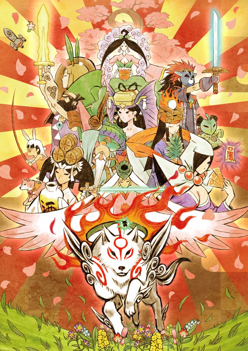 🐺 Awooo~ Today marks the 16th anniversary of the release of #Okami in North America! What are your favorite memories of Ammy's adventure?